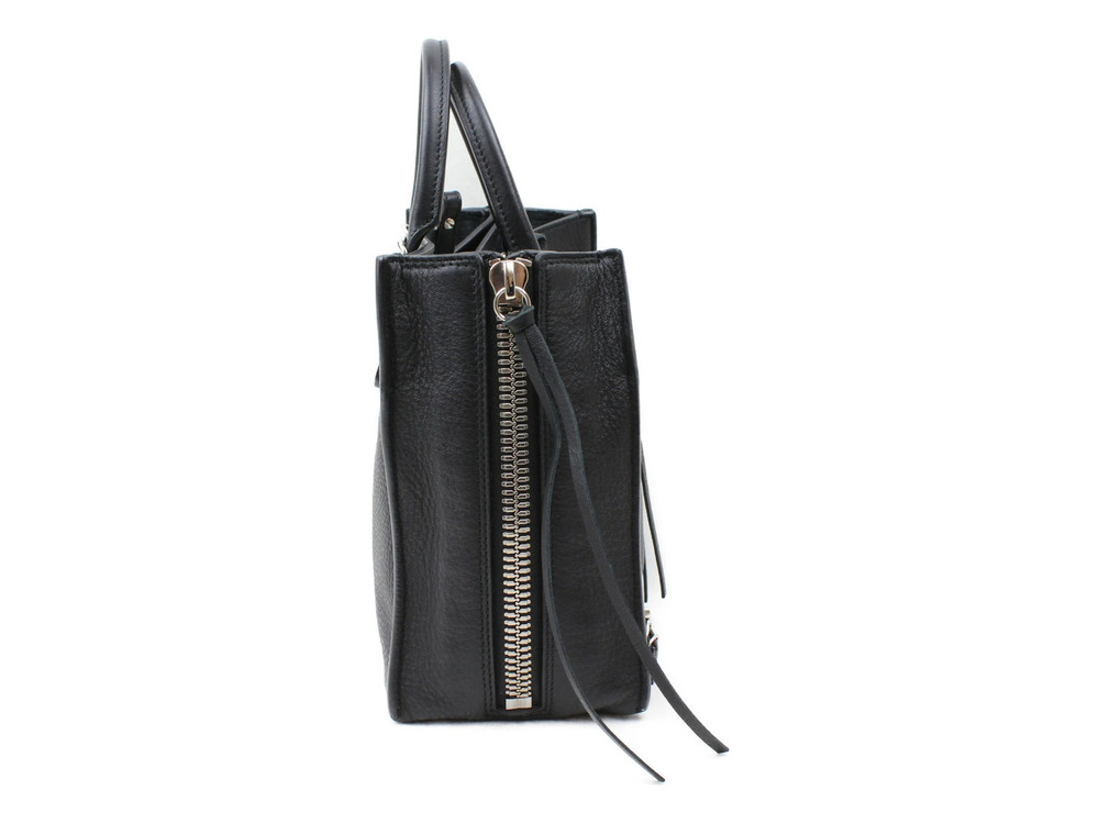 Balenciaga Handbag Paper Shoulder Leather Bag Black